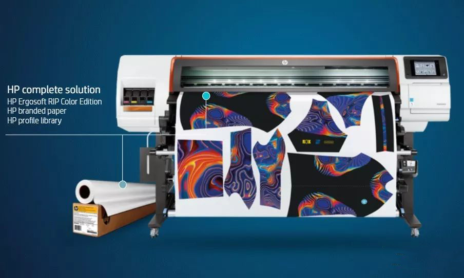 惠普推出HP Stitch S系列染料热升华喷码机 正式进军数码印花领域
